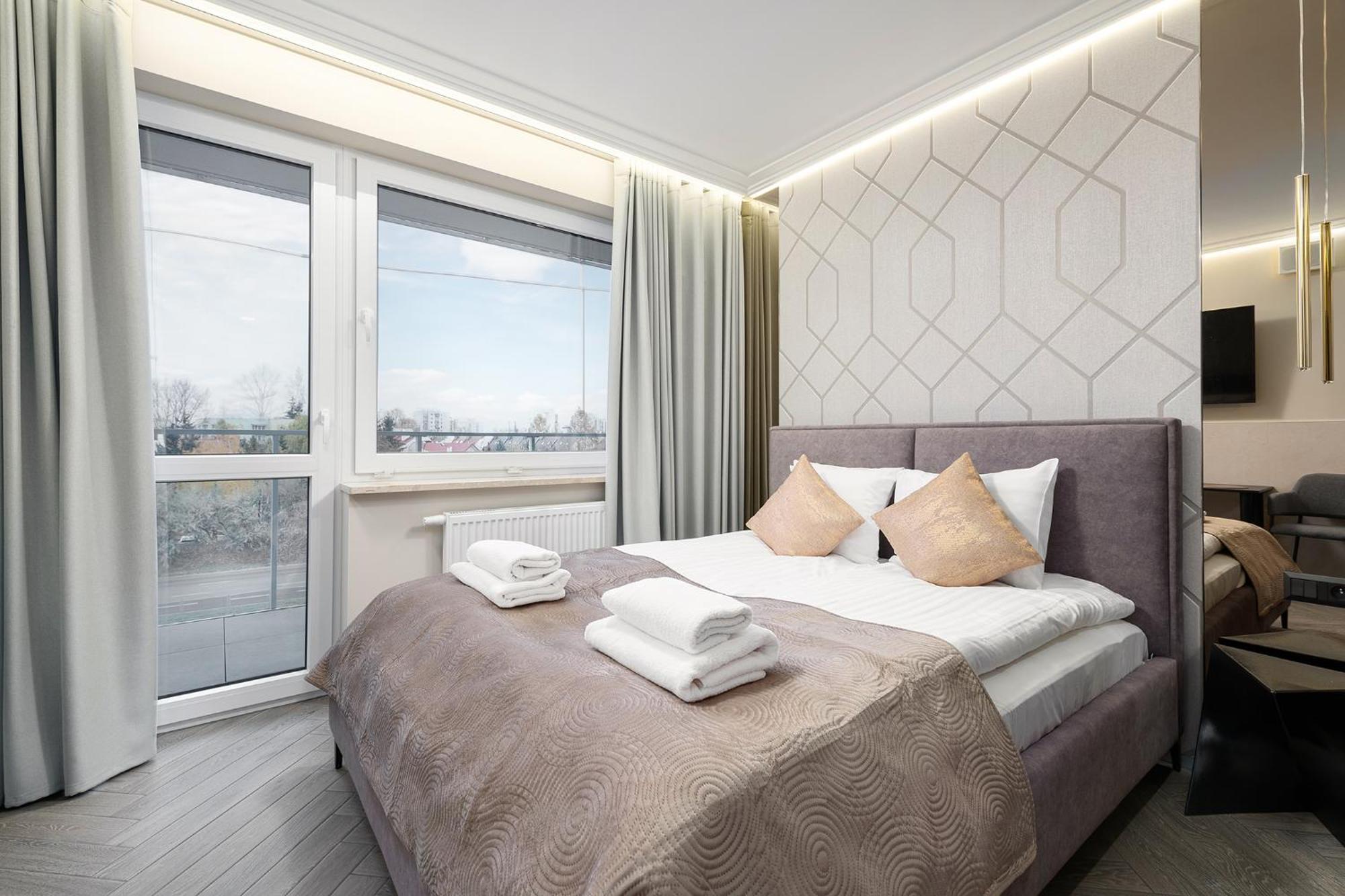 Rentplanet - Apartamenty Pileckiego Warszawa Exteriör bild